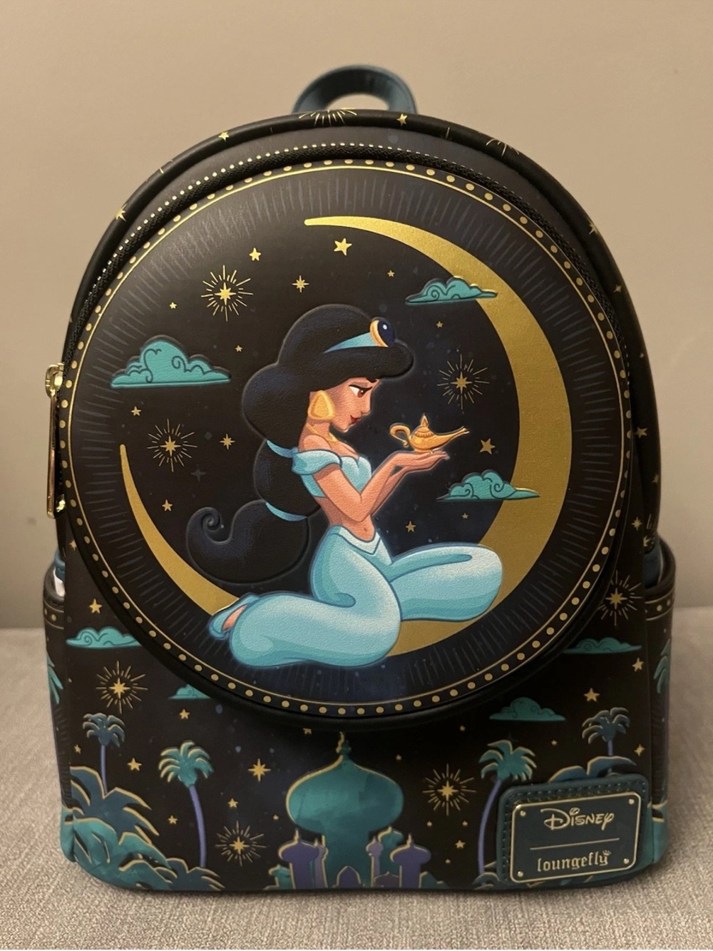Loungefly Aladdin Exclusive Princess Jasmine Moonlit Palace Backpack NWT!